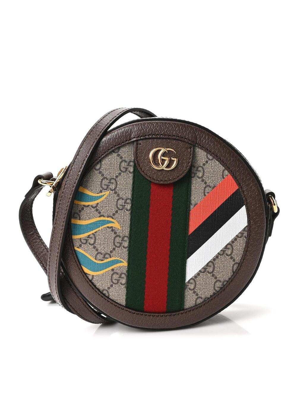 Gucci Gg Supreme Equestrian Web Mini #346308G69B